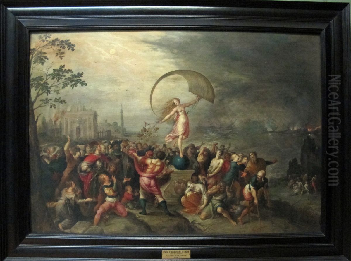 fortuna marina Oil Painting by Frans Francken the Younger
