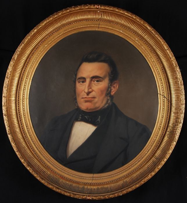 Portrait of Huibert van Rijckevorsel (1813-1866) Oil Painting by Robert van Eijsden