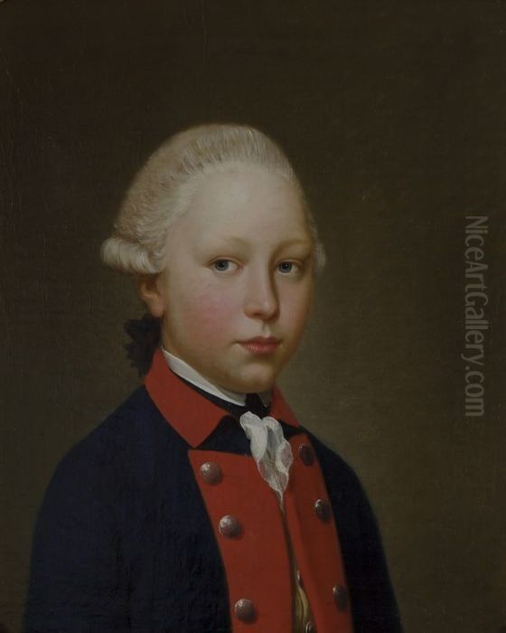 Portret van Dirk (Diederik) van Hogendorp (1761-1822) Oil Painting by Benjamin Samuel Bolomey