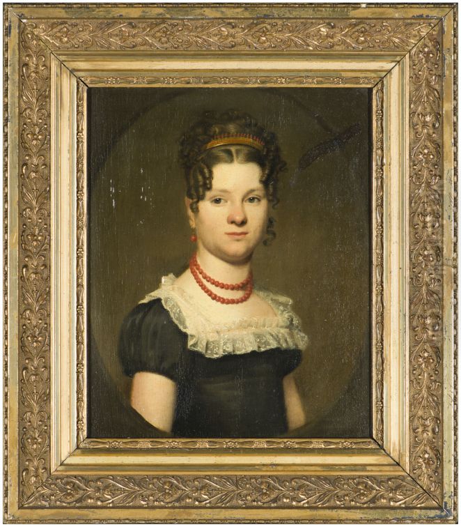 Portret van Anskje Sybouts Oil Painting by Willem Bartel Van Der Kooi