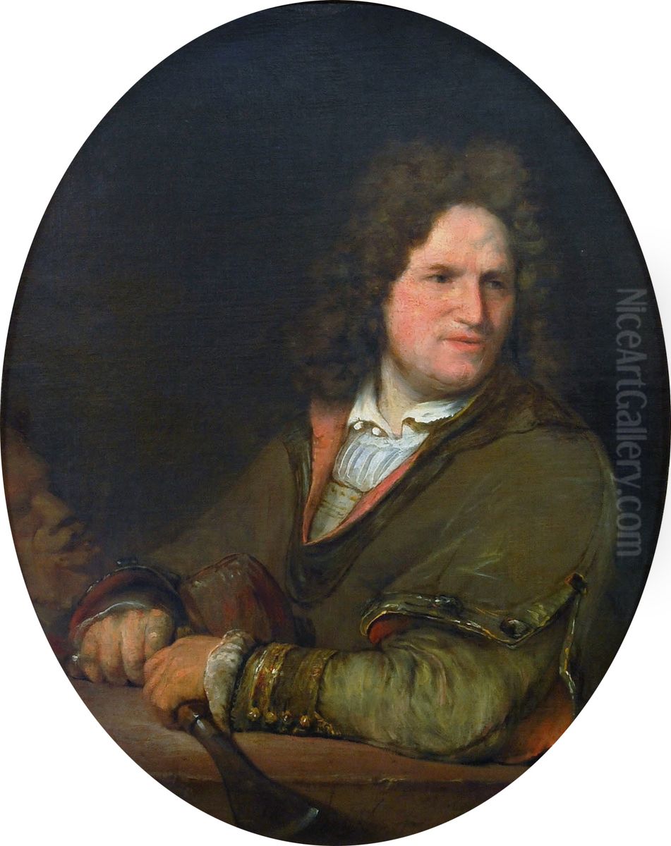 sculptor Hendrik Noteman Oil Painting by Arent de Gelder