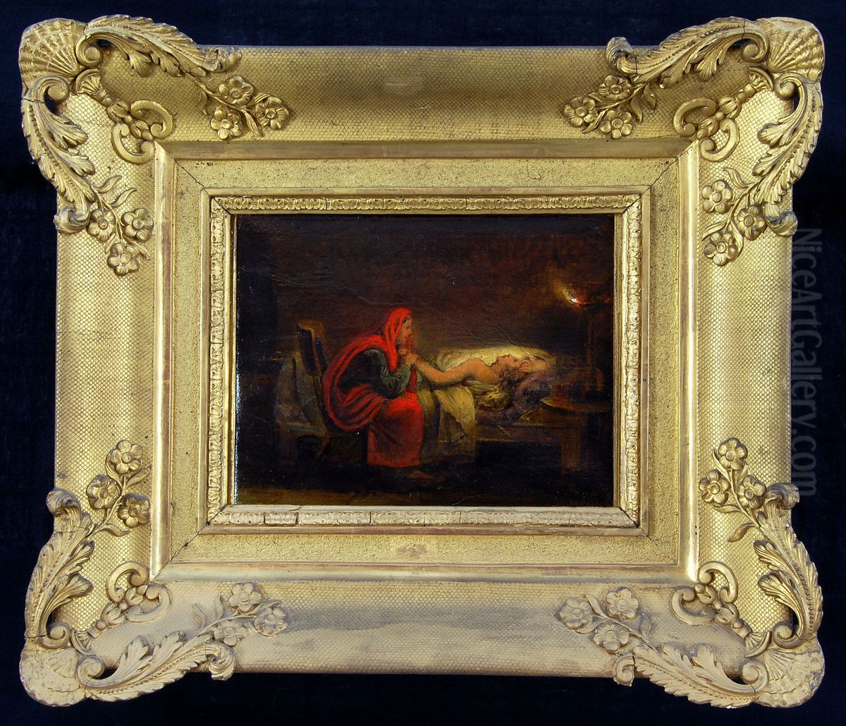 The Young Poet Oil Painting by Ary Scheffer