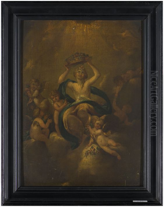 Maria 's hemelvaart? Oil Painting by Carlo Maratta or Maratti