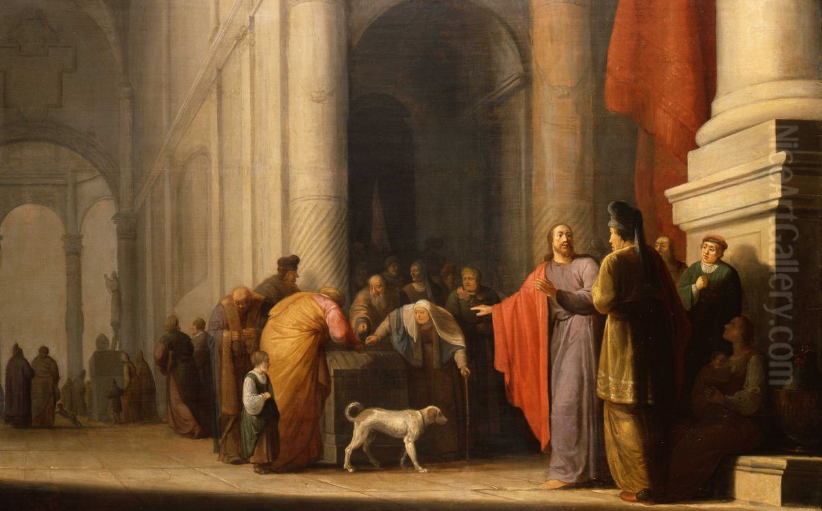 41-44) Oil Painting by Paulus Lesire