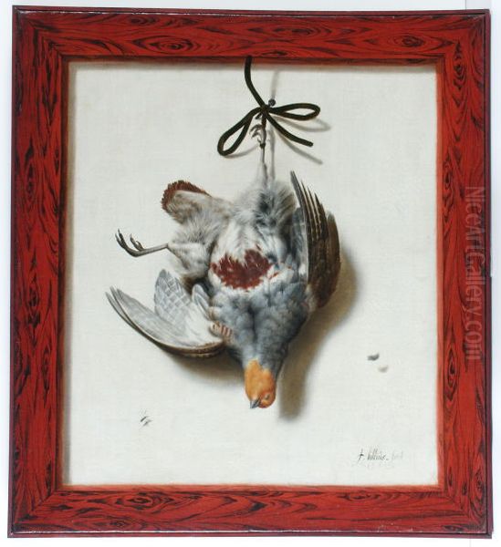 Dode patrijs, hangende Oil Painting by Jacob Biltius