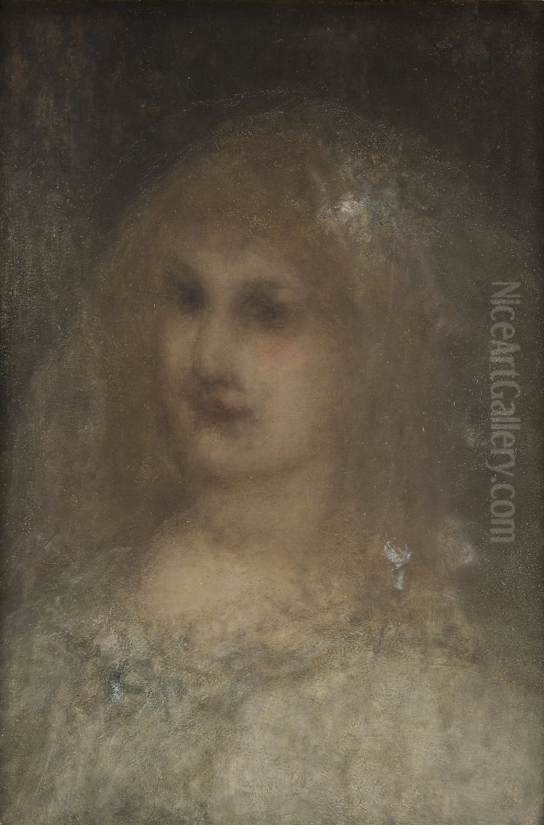 Bruidje Oil Painting by Matthijs Maris