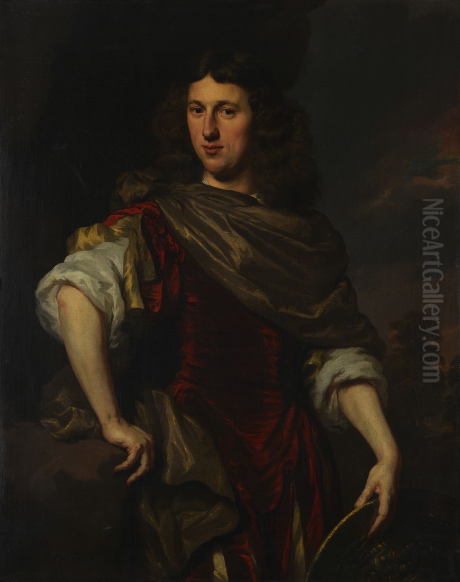 Portrait of C. Tromp Oil Painting by Nicolaes Maes