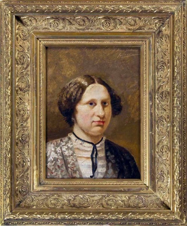 Portret van een vrouw Oil Painting by Lawrence Alma-Tadema