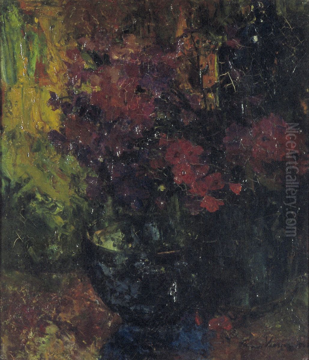 Flox I Oil Painting by Floris Verster