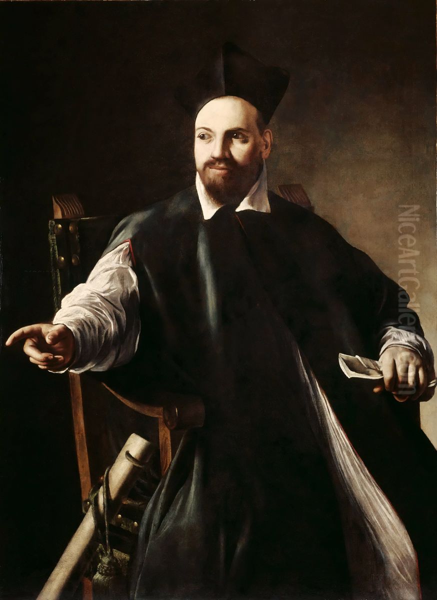 Urbanus VIII Oil Painting by Caravaggio