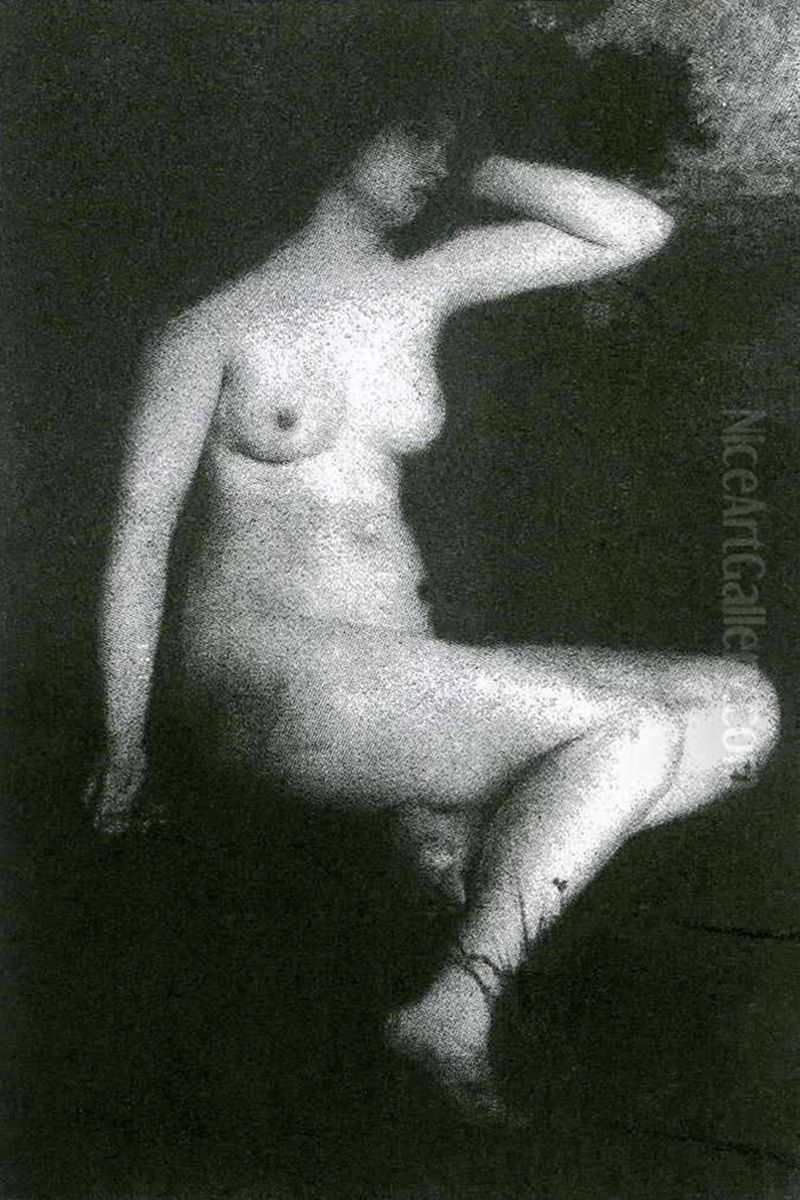 Calipso Oil Painting by Joan Brull Vinyoles