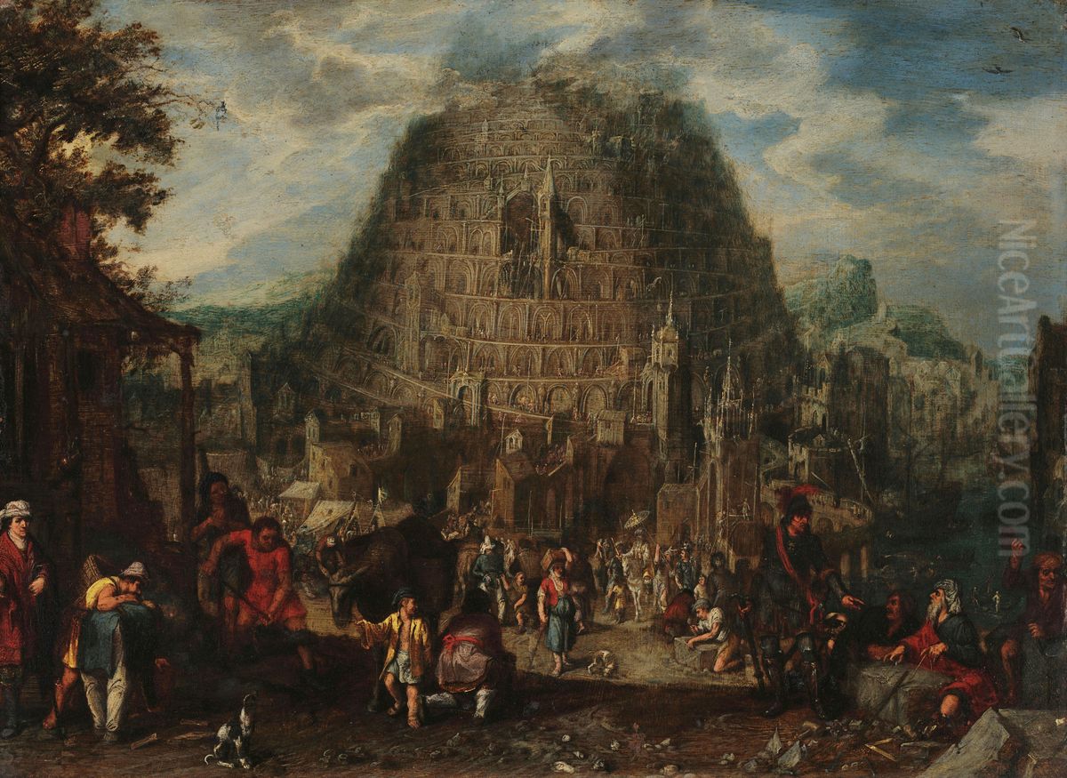 Tower of Babel Oil Painting by Pieter Brueghel the Elder