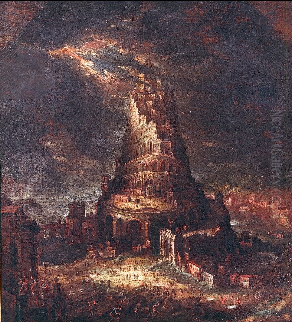 The Tower of Babel Oil Painting by Hans Bol