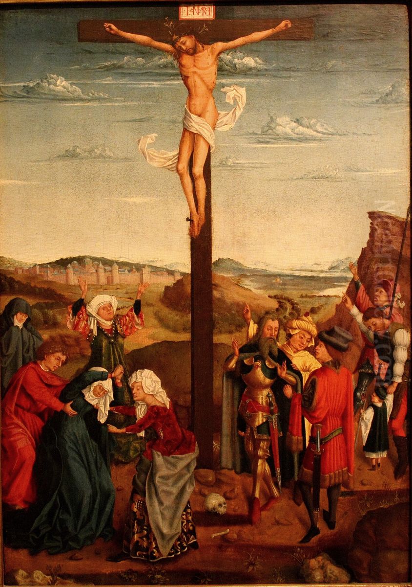 Crucifixion Oil Painting by Rogier van der Weyden