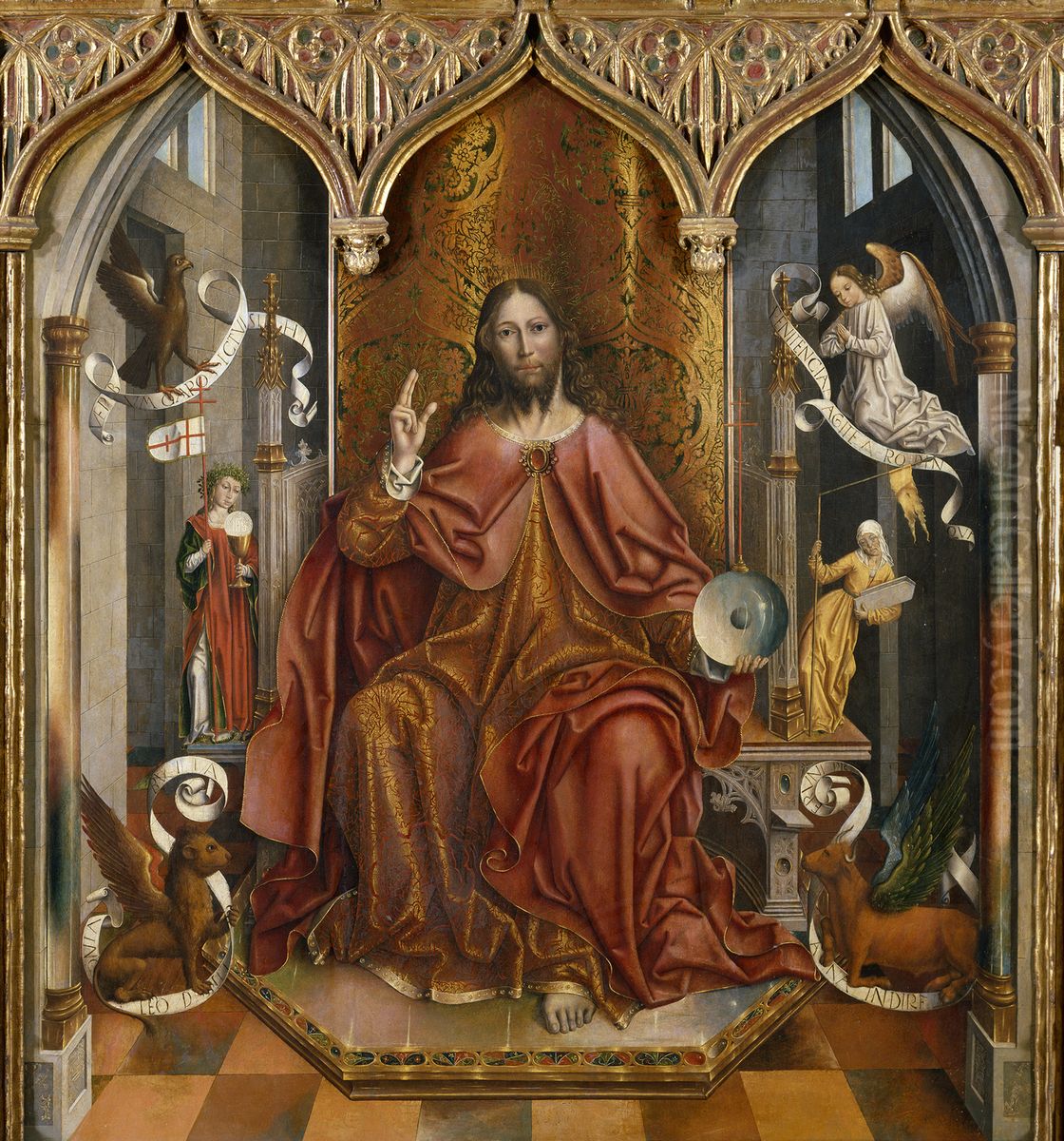 The Blessing Christ Oil Painting by Fernando Gallego