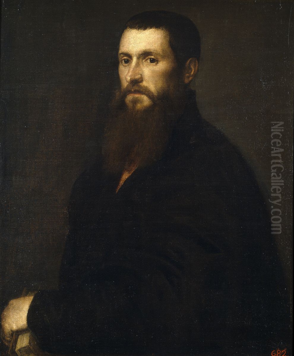 Portrait of Daniele Barbaro Oil Painting by Titian