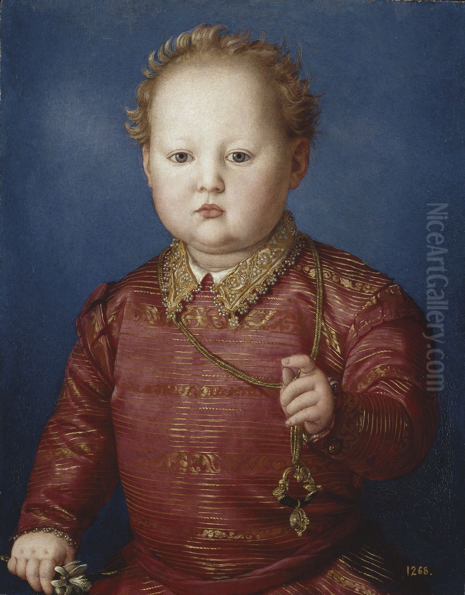 Garcia de' Medici Oil Painting by Bronzino