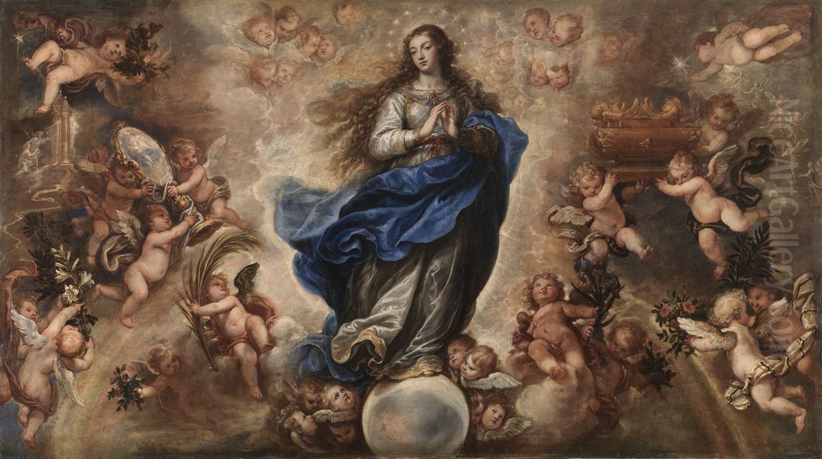 La Inmaculada Concepcion Oil Painting by Francisco Rizi