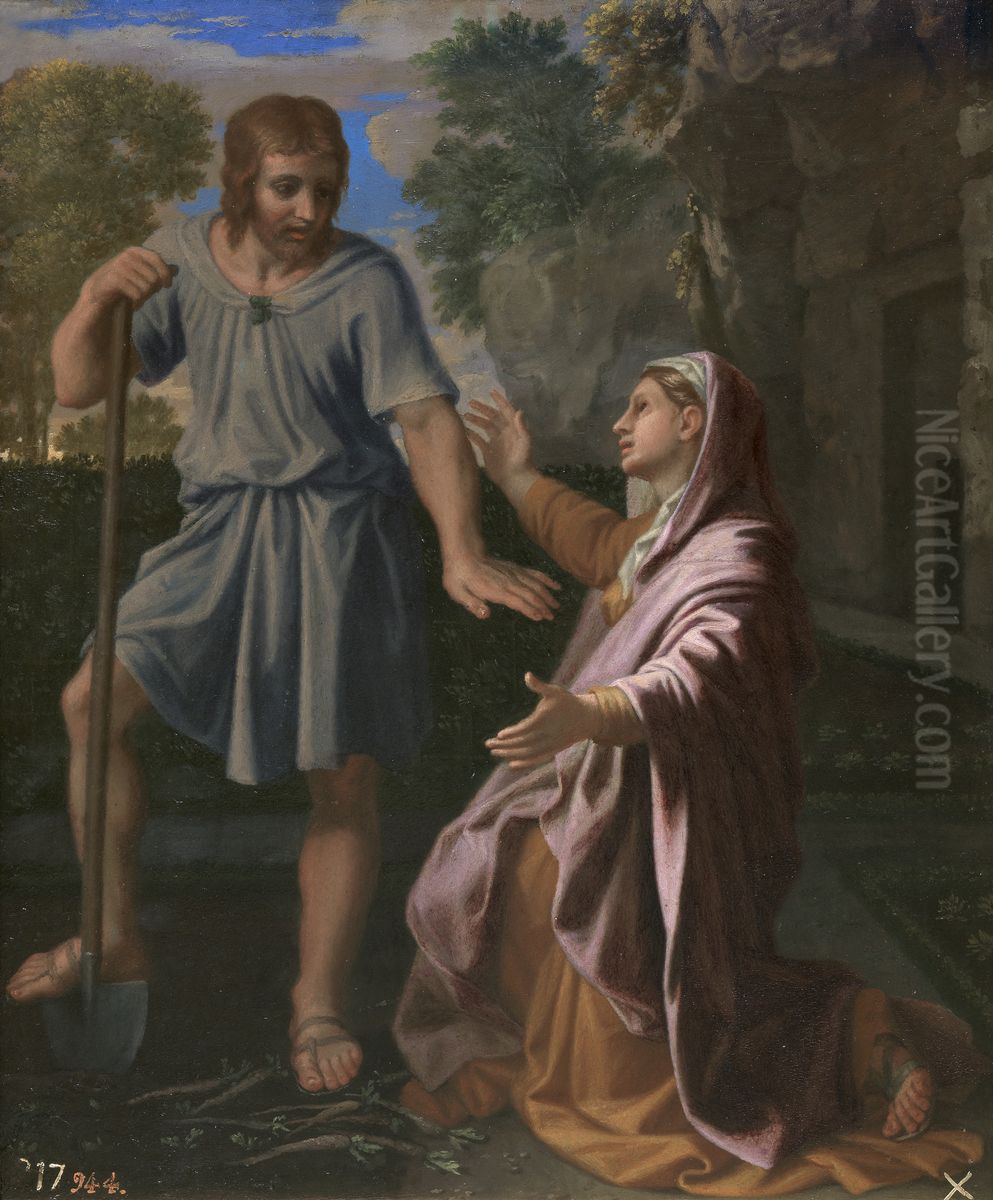 Noli Me Tangere Oil Painting by Nicolas Poussin