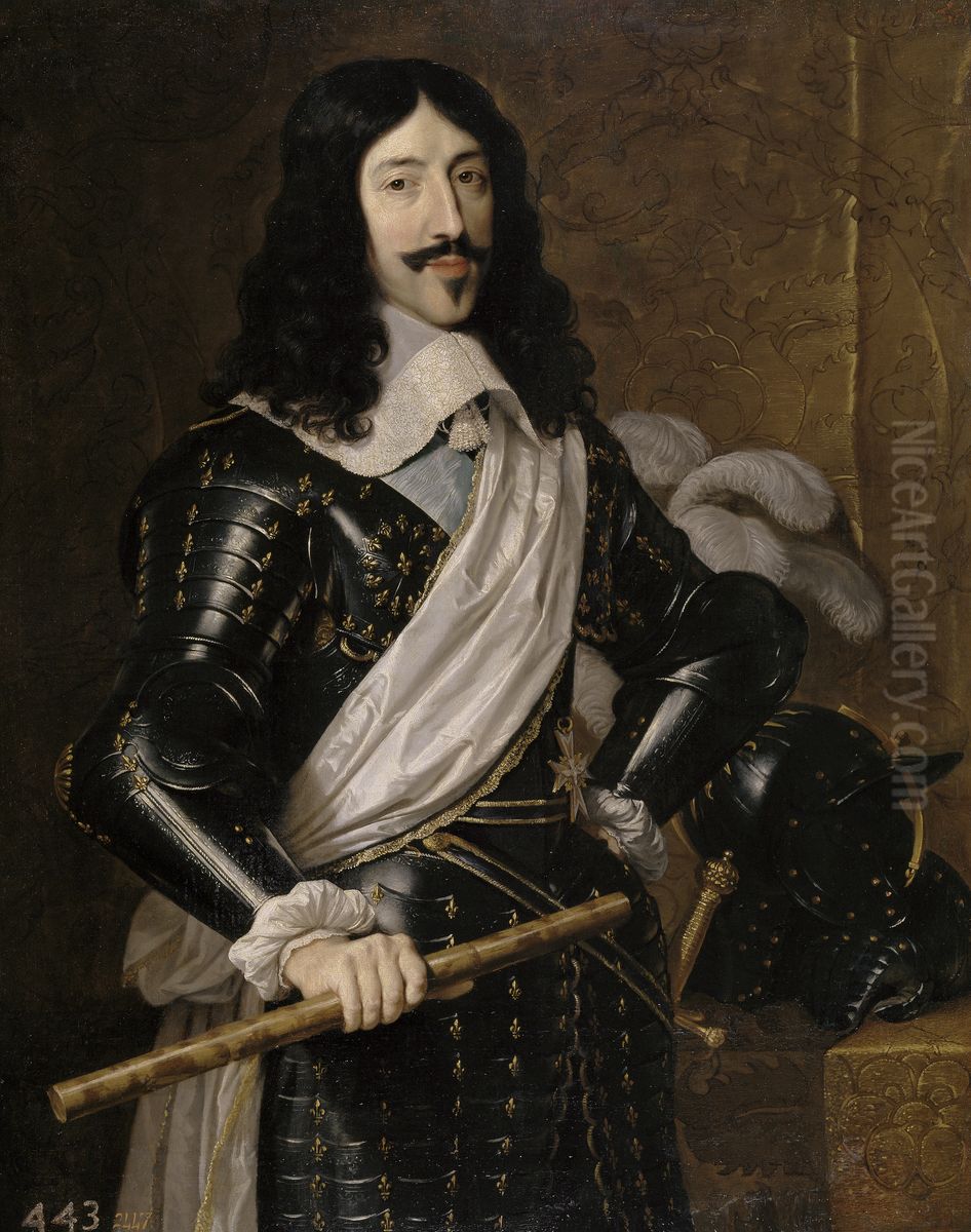 Louis XIII of France(1601-1643) Oil Painting by Philippe de Champaigne