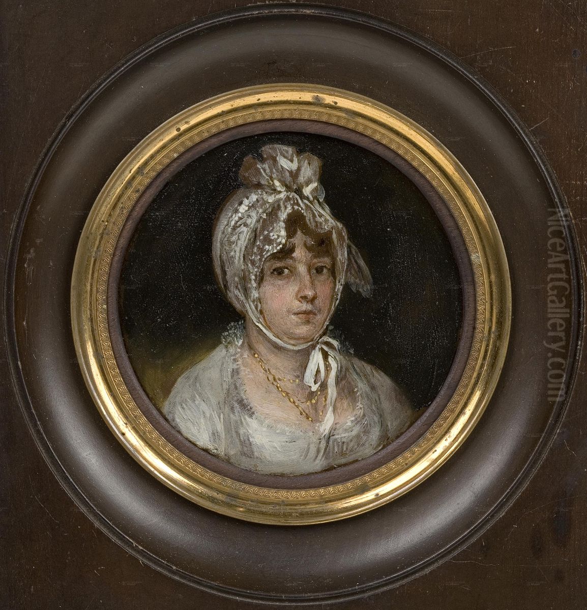 Juana Galarza de Goicoechea Oil Painting by Francisco Goya Fuendetodos