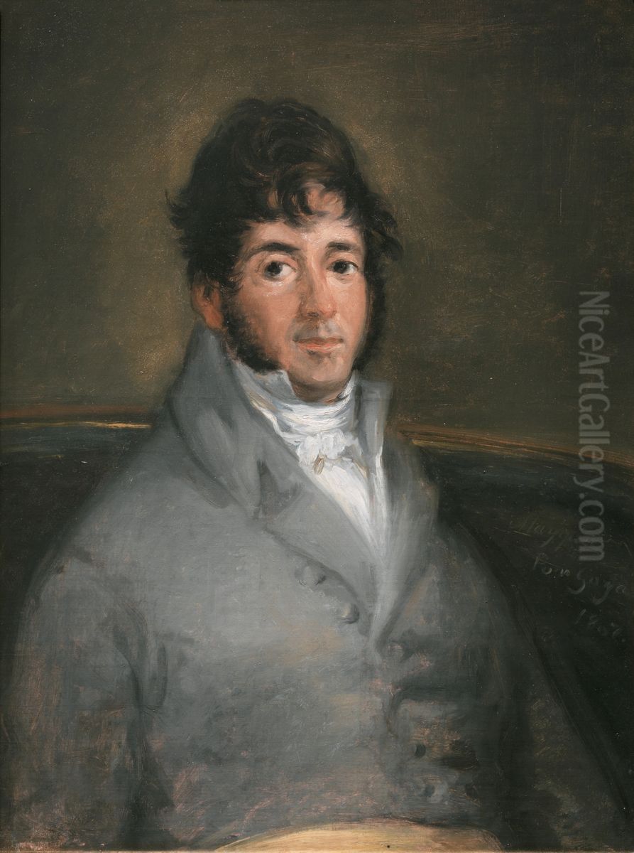 Portrait of Isidoro Maiquez Oil Painting by Francisco Goya Fuendetodos