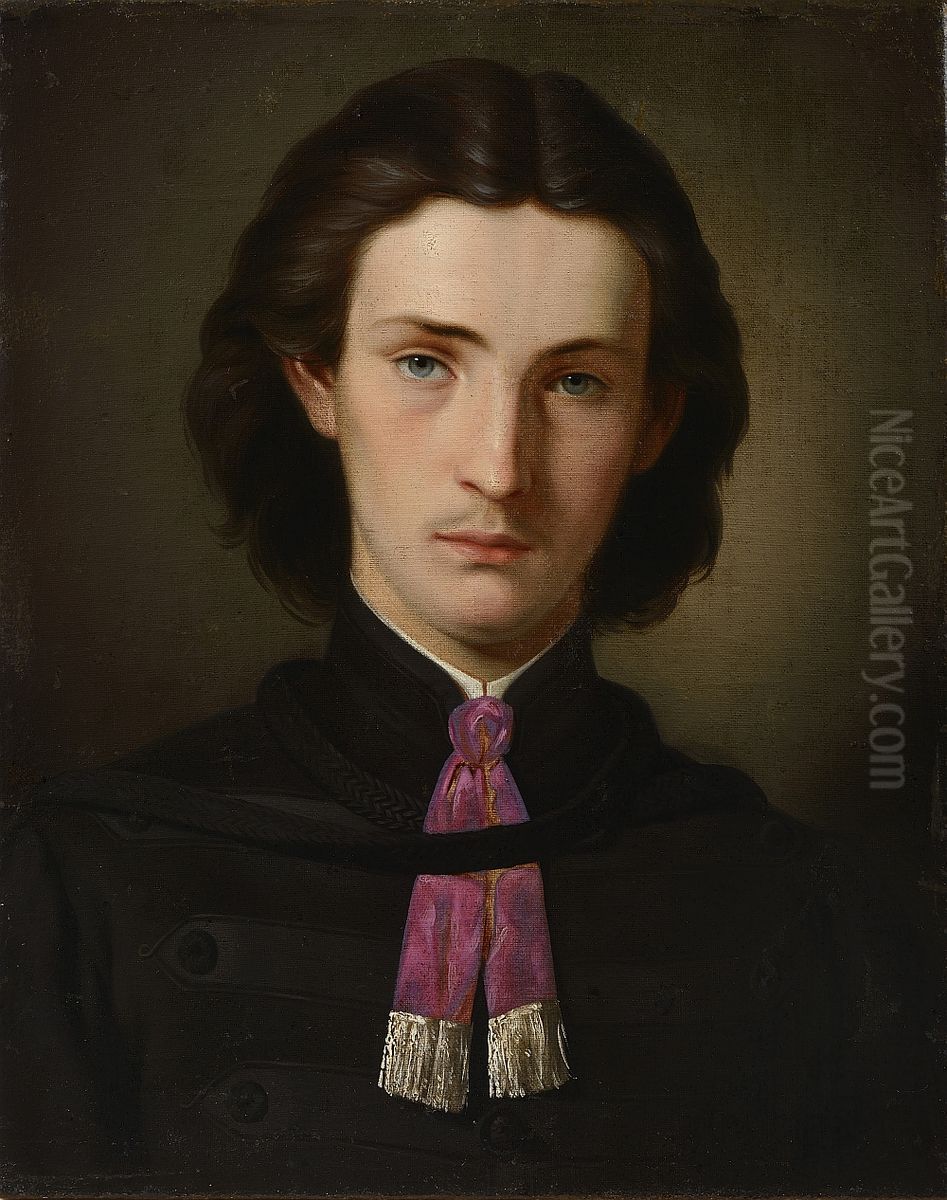 Self-portrait Oil Painting by Gottfried Lindauer