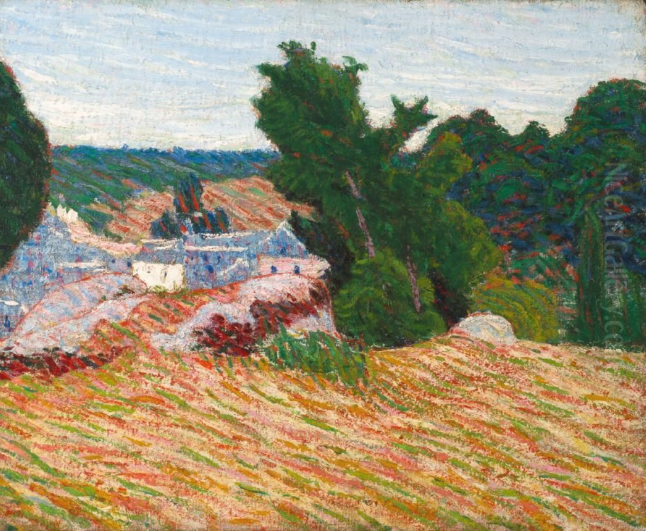 La Ferme (The Farm) Oil Painting by Roderic O'Conor
