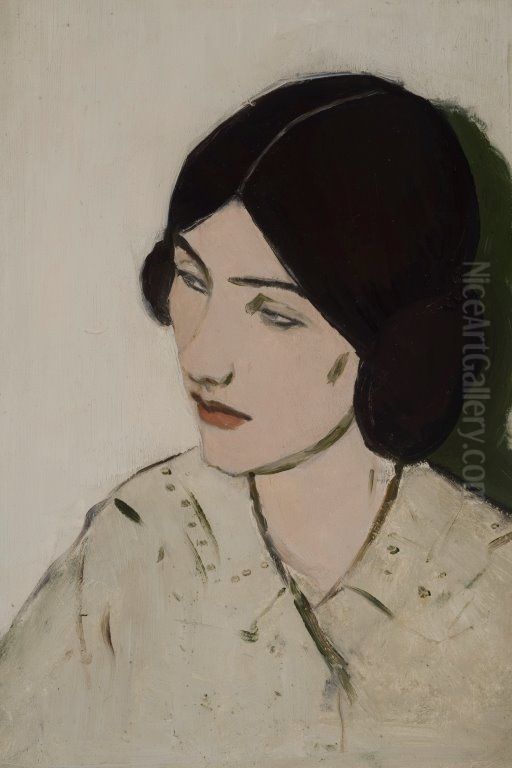 Lizette Oil Painting by Raymond McIntyre