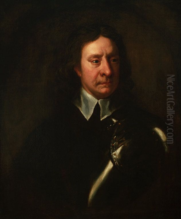 Portrait of Oliver Cromwell Oil Painting by Peter Lely