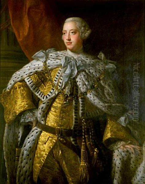 King George III Oil Painting by Allan Ramsay