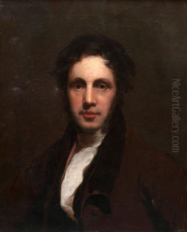 Self Portrait Oil Painting by James Tannock