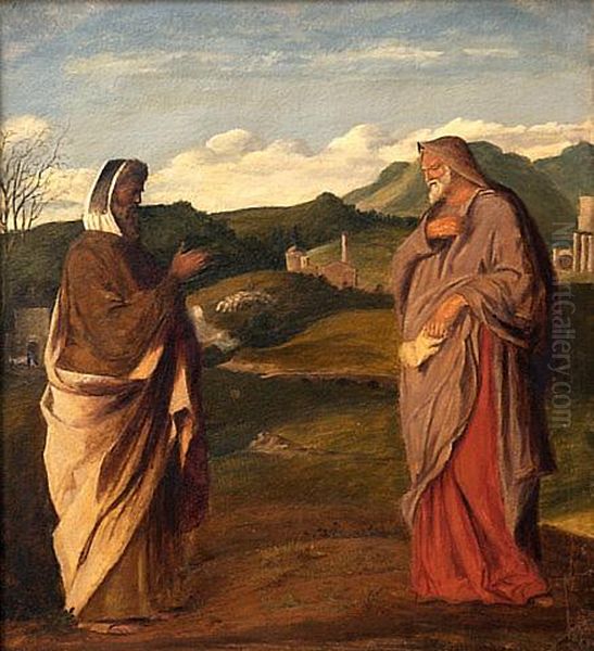Copy of the Painting of the Transfiguration Oil Painting by Giovanni Bellini