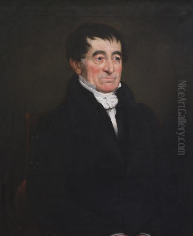 Rev Thomas Collins Oil Painting by William Beechey