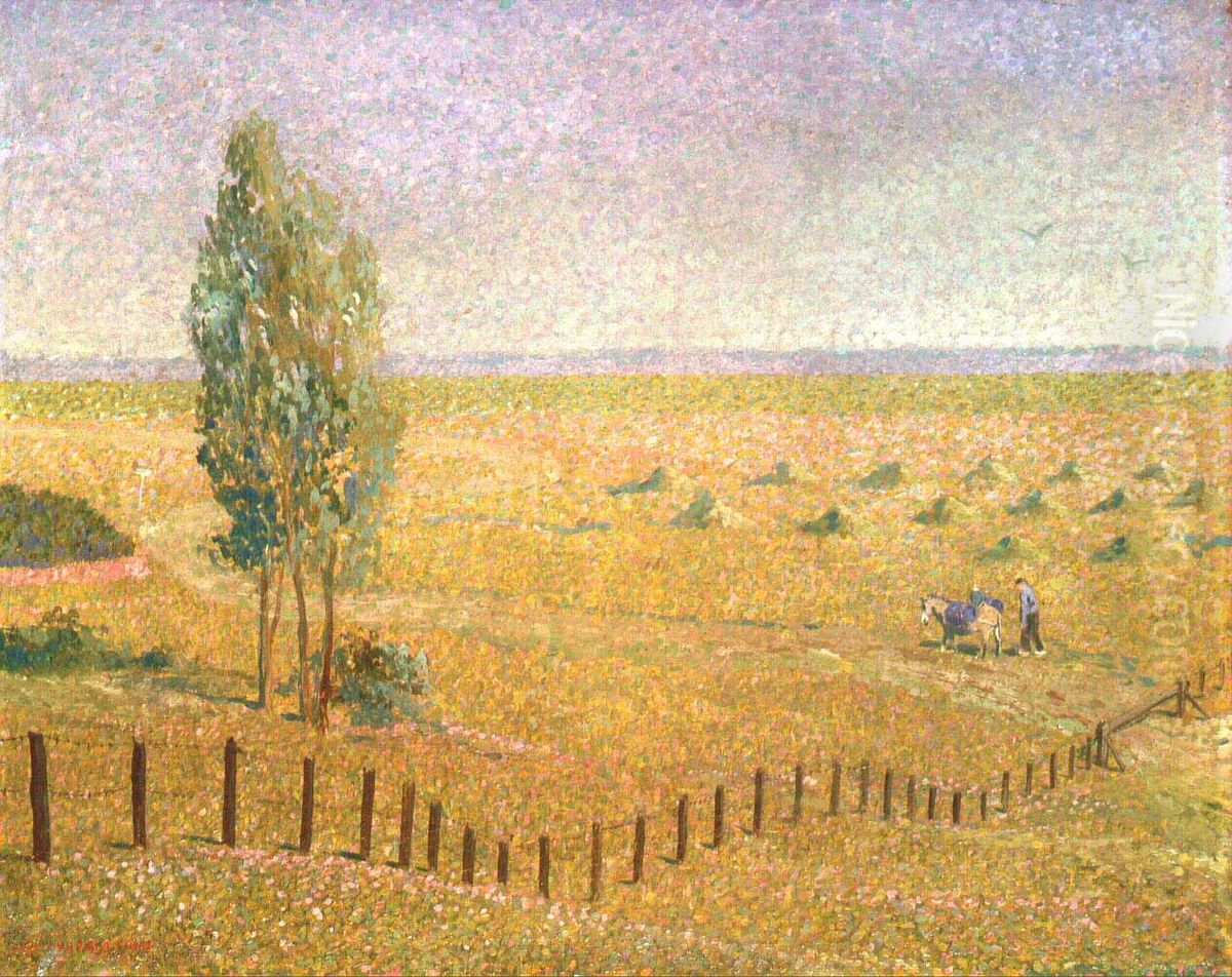 Landscape Oil Painting by Ferdinand Hart Nibbrig