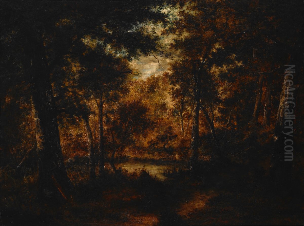 The Fairy Pool Oil Painting by Narcisse Virgilio Diaz