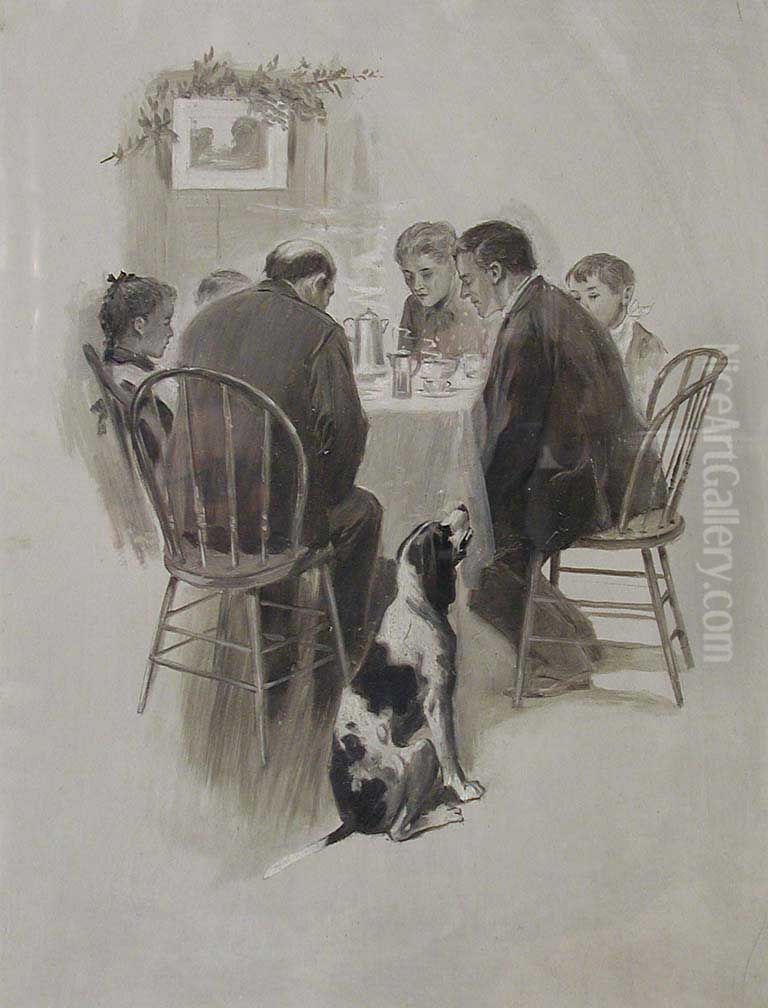 Illustration for James Whitcomb Riley's 