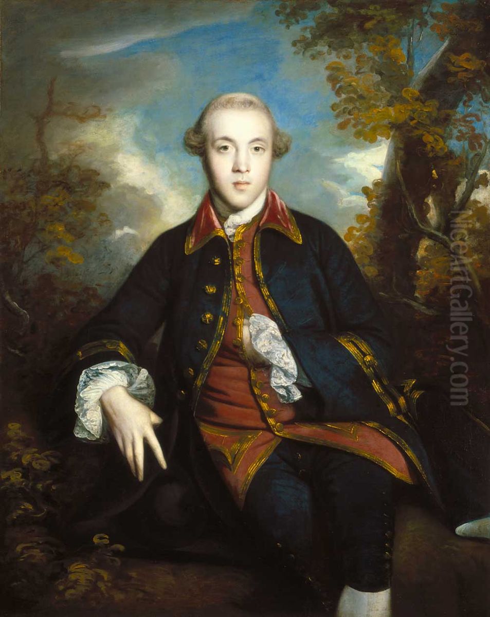 Charles Brandling Oil Painting by Of Sir Joshua Reynolds