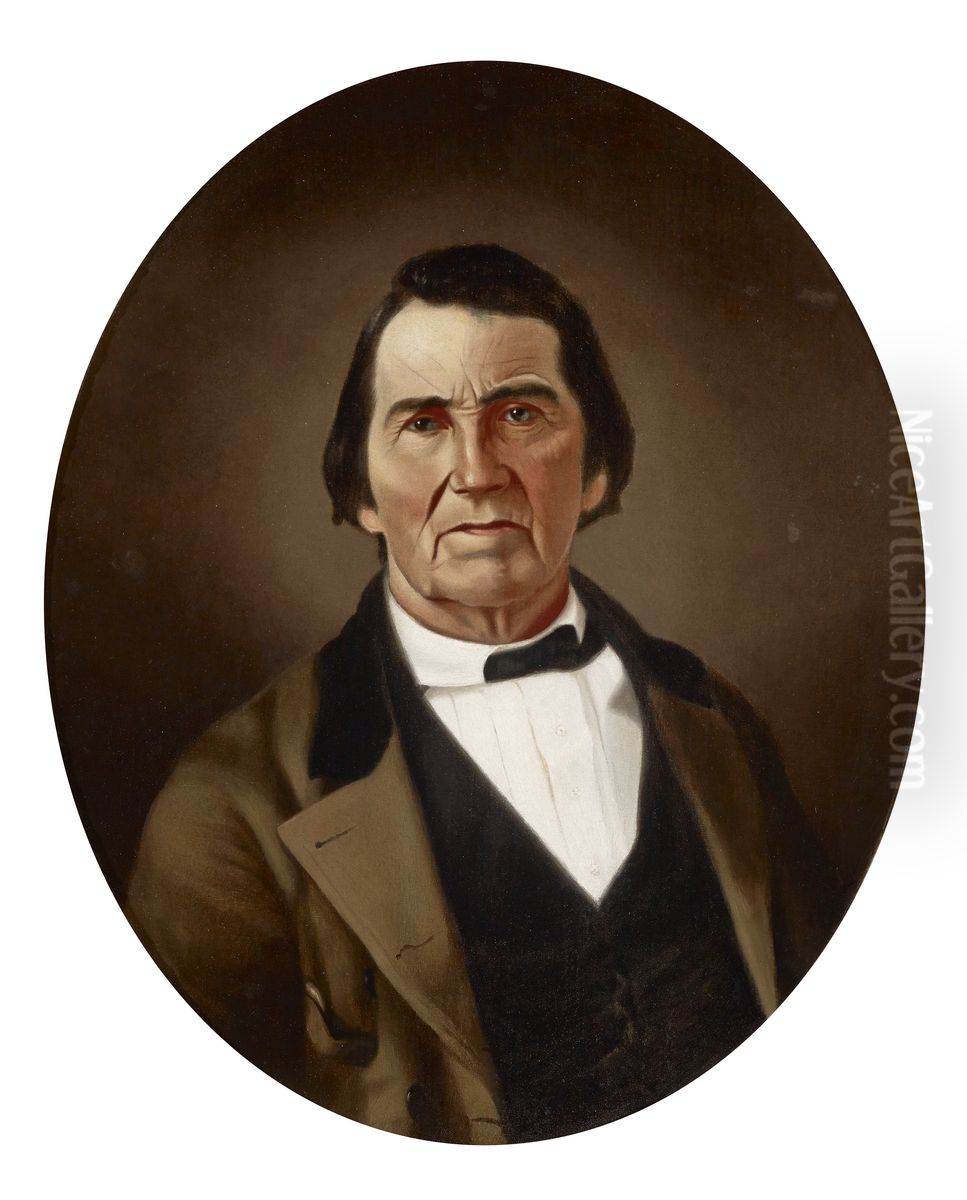 Moses Swaim Oil Painting by William Merritt Chase