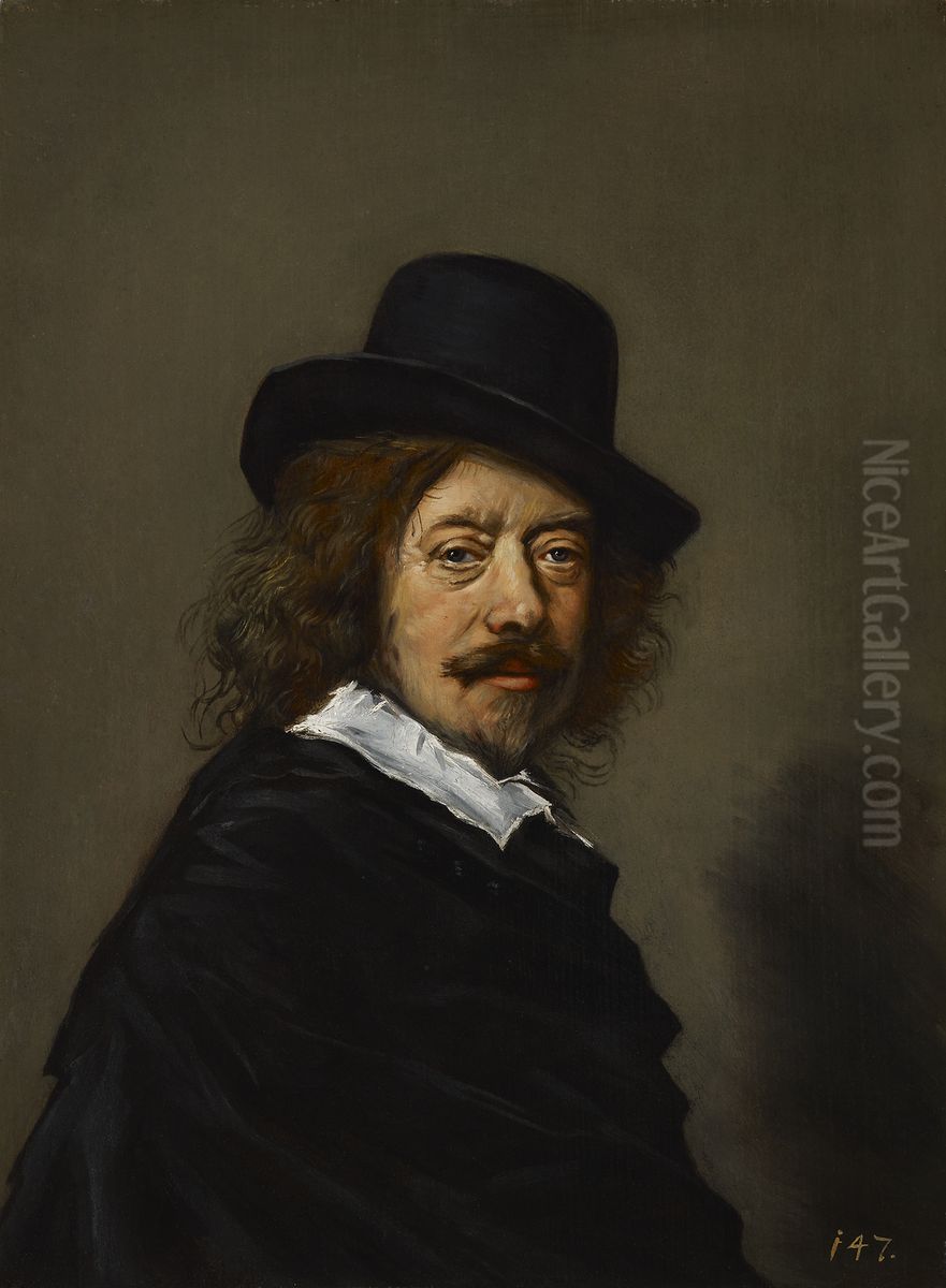 Copy of Self-portrait Oil Painting by Frans Hals