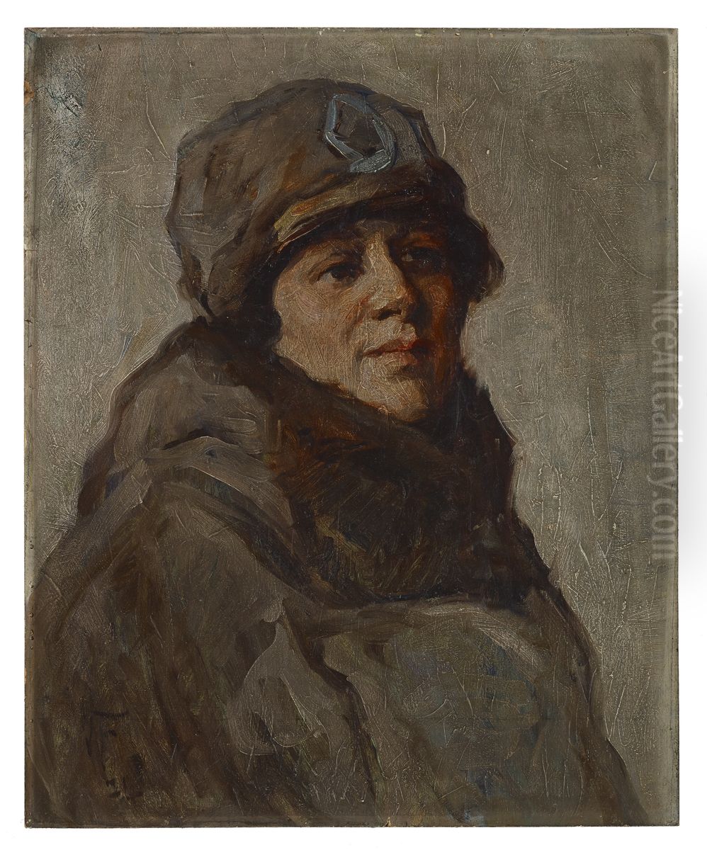 Myra Reynolds Richards Oil Painting by William J. Forsyth