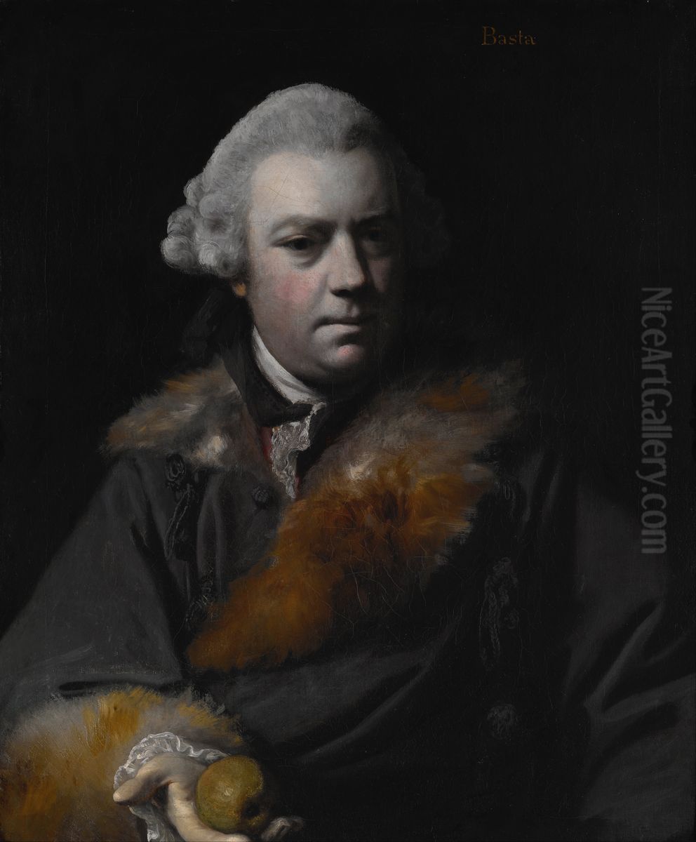 Portrait of Thomas Bowlby Oil Painting by Of Sir Joshua Reynolds