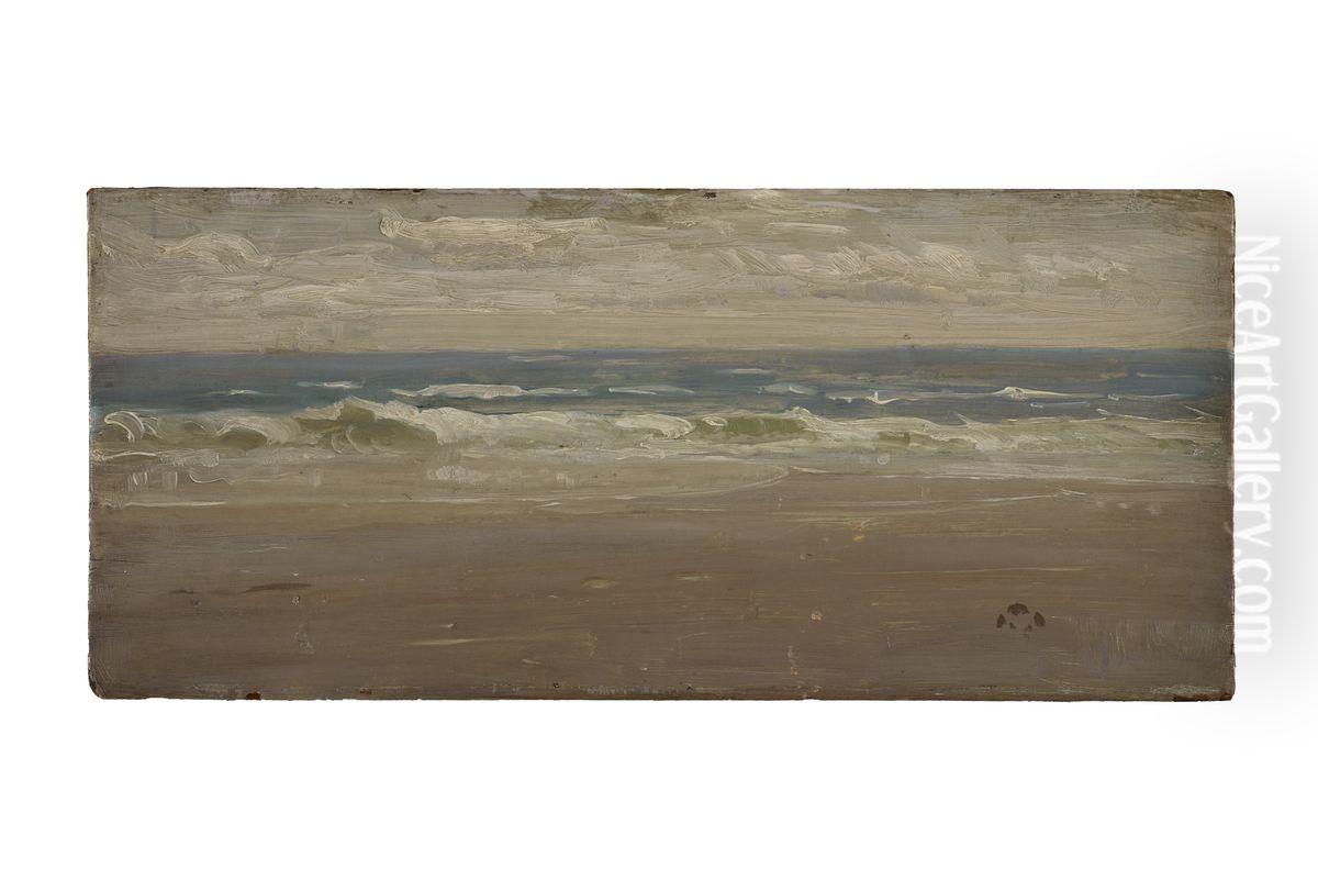 Seascape Oil Painting by James McNeill Whistler