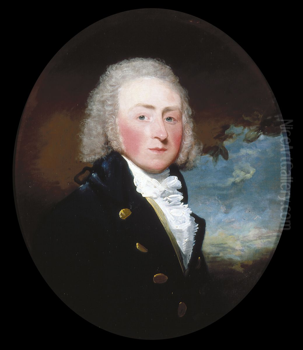 Portrait of Edward Loftus Oil Painting by Gilbert Stuart