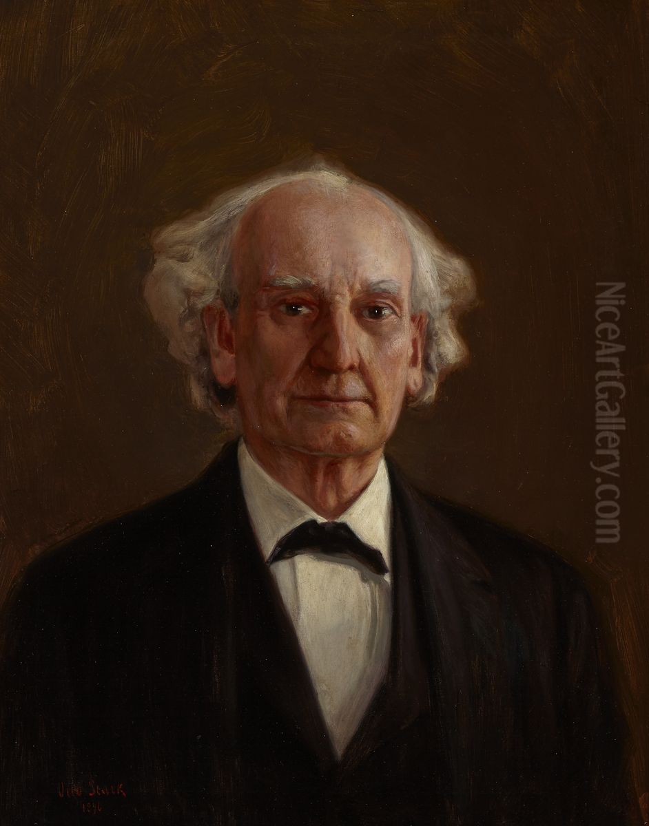 Portrait of William N. Jackson Oil Painting by Otto Stark