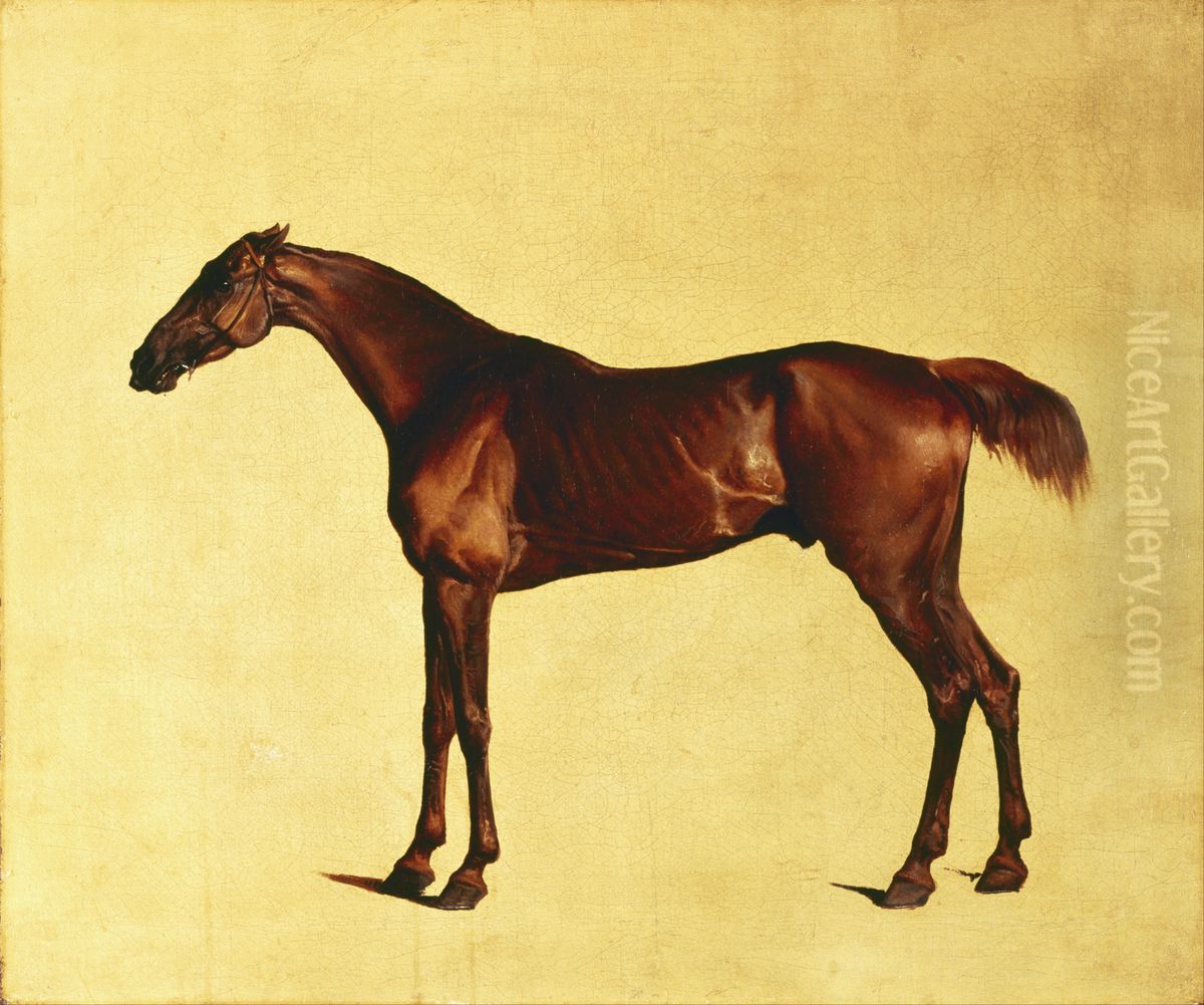 Pangloss Oil Painting by George Stubbs