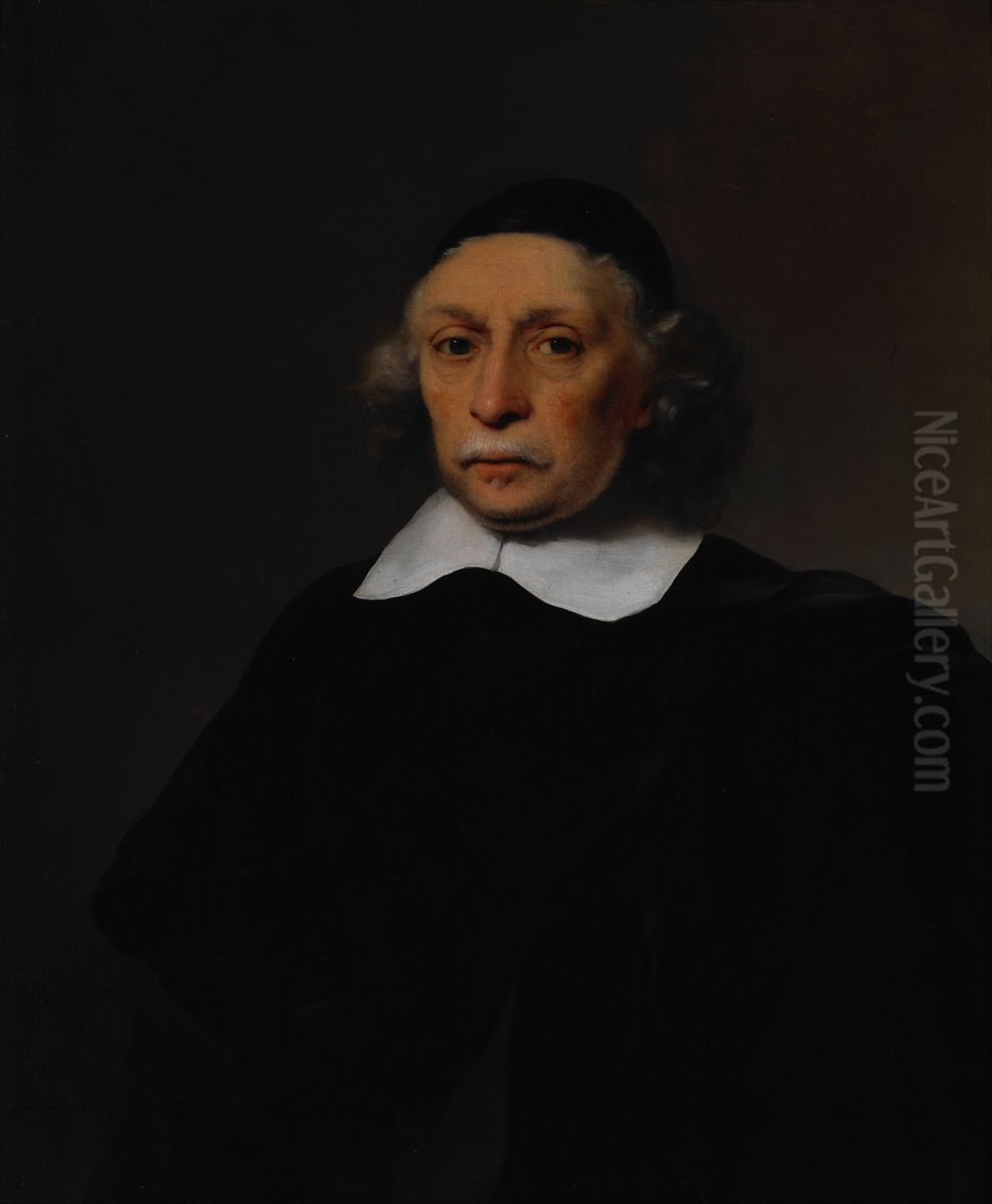 Portrait of a Scholar Oil Painting by Ferdinand Bol