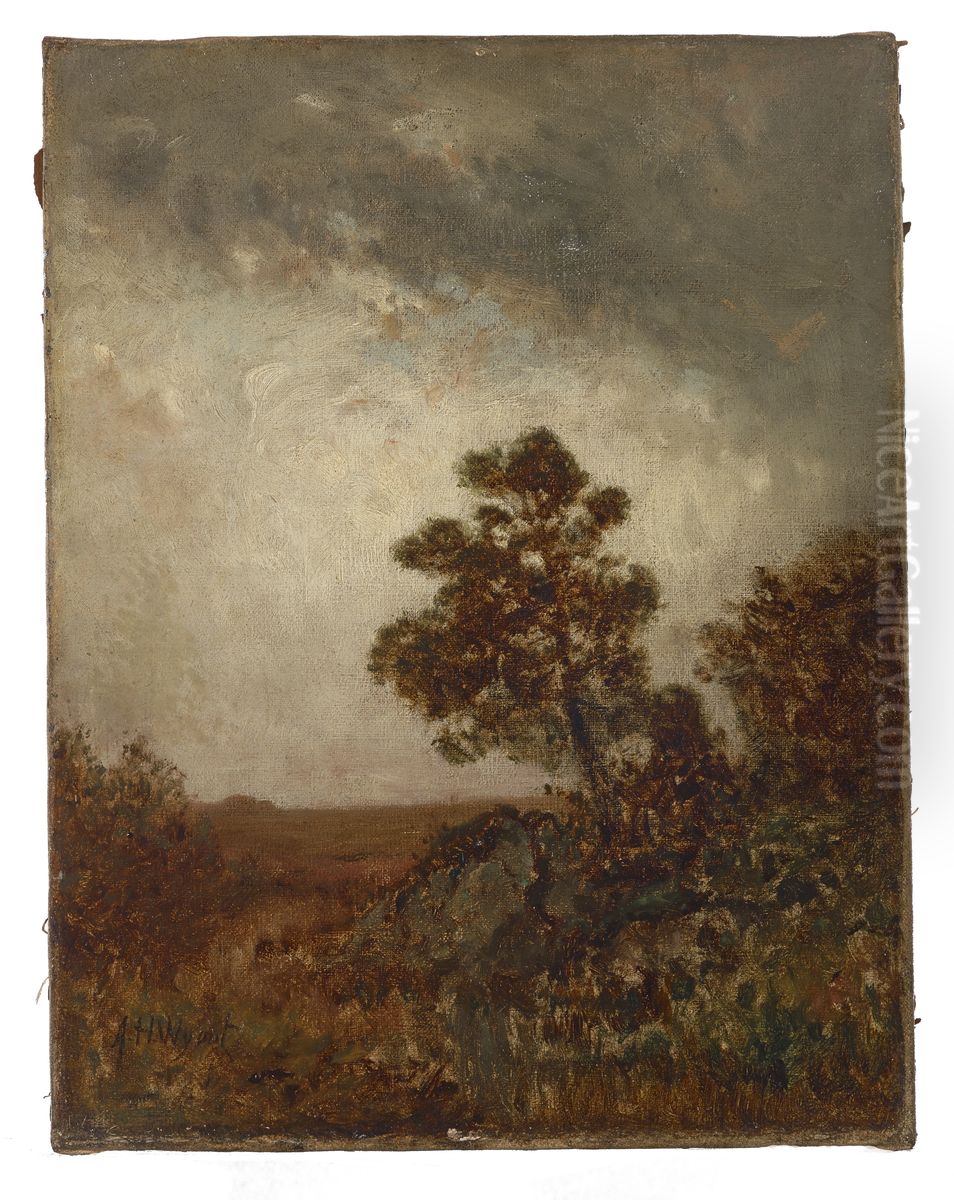 Landscape Oil Painting by Alexander Helwig Wyant