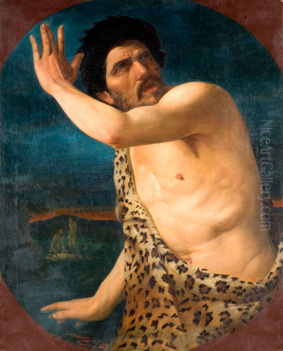 Cain Oil Painting by Martin Boneo