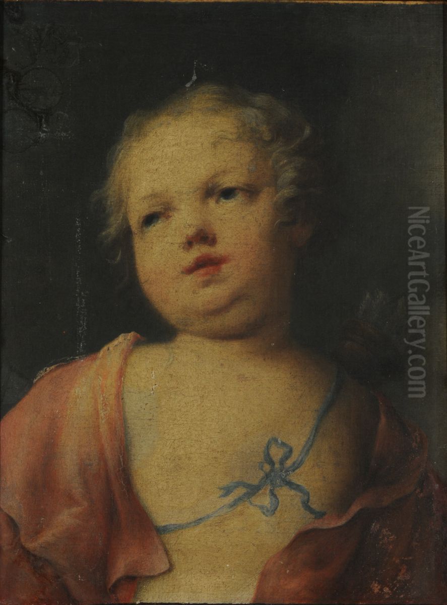 Cupido Oil Painting by Francois-Hubert Drouais